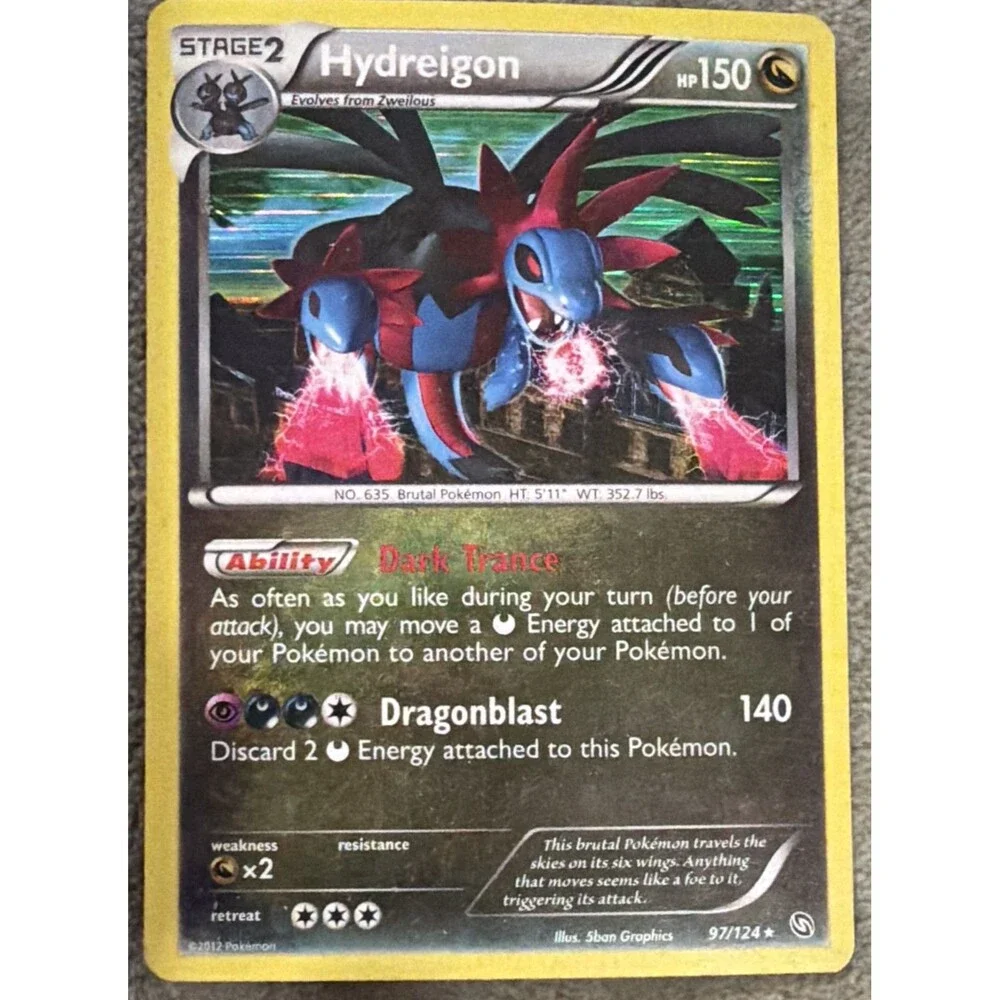 Hydreigon 97/124 Dragons Exalted Holo